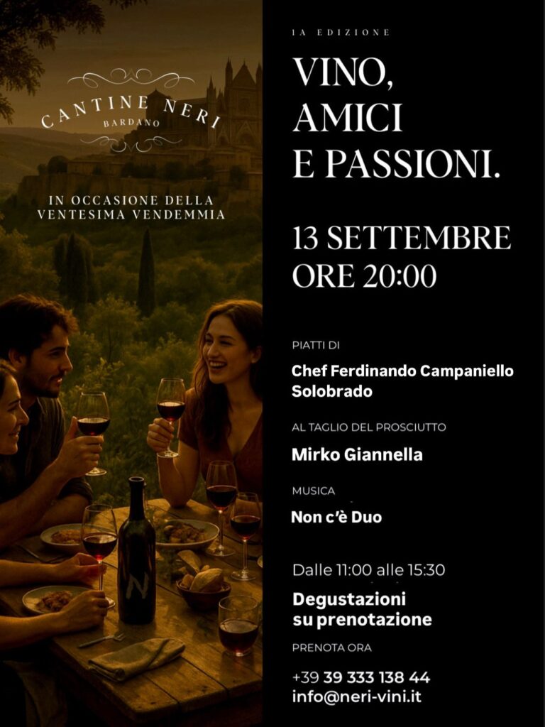 vino amici passioni 2025